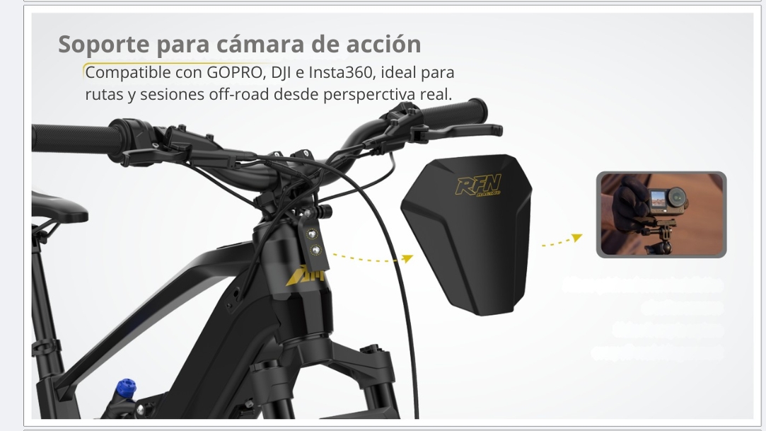 Características Bicicleta eléctrica RFN ZIP 20